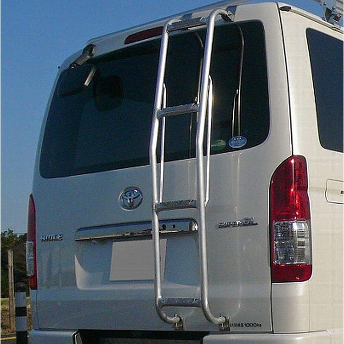 0系ハイエースバン専用リアアルミ製ラダー H2 H16 8 ボディサイズ選択必要 受注生産品 代引注文不可 Hsc44m リム コーポレーション 通販 Yahoo ショッピング