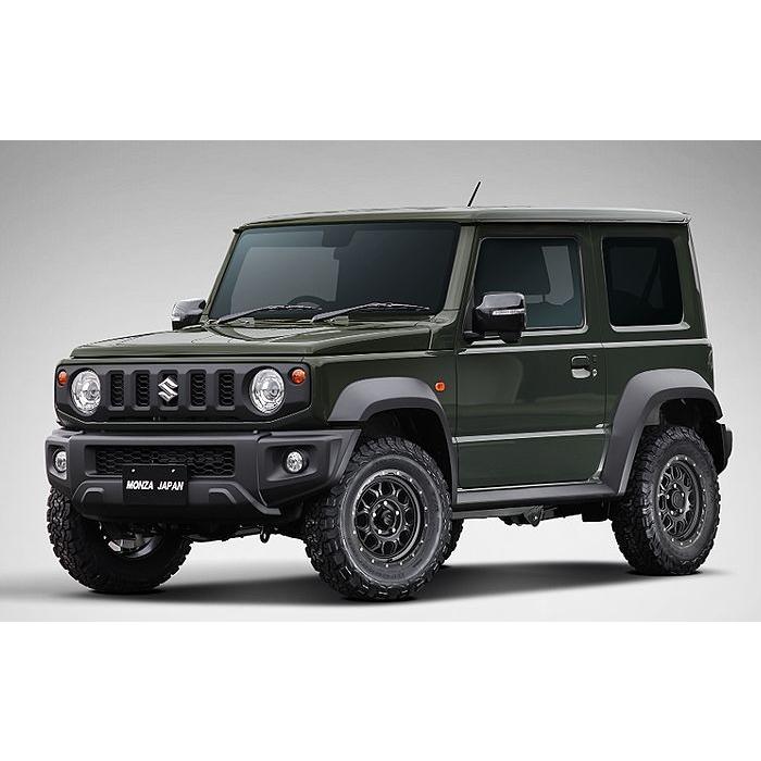 JB64ジムニー用16インチ5.5J-INSET22/PCD139.7/5穴/ハブ径109ΦMONZA