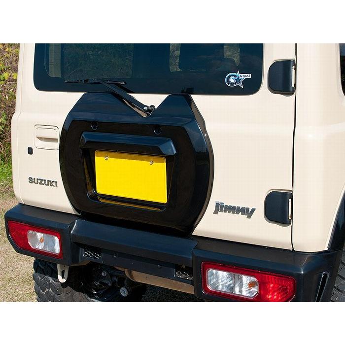 JB64Wジムニー用 スタイリッシュスムージングパネル （FRP製 黒