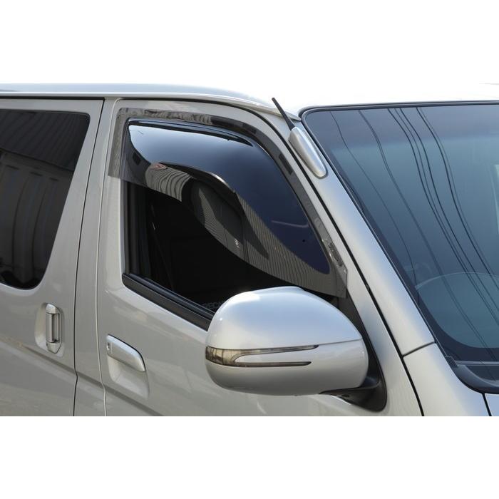 200系ハイエース全車(H16/8〜)Rimフロントワイドバイザー左右