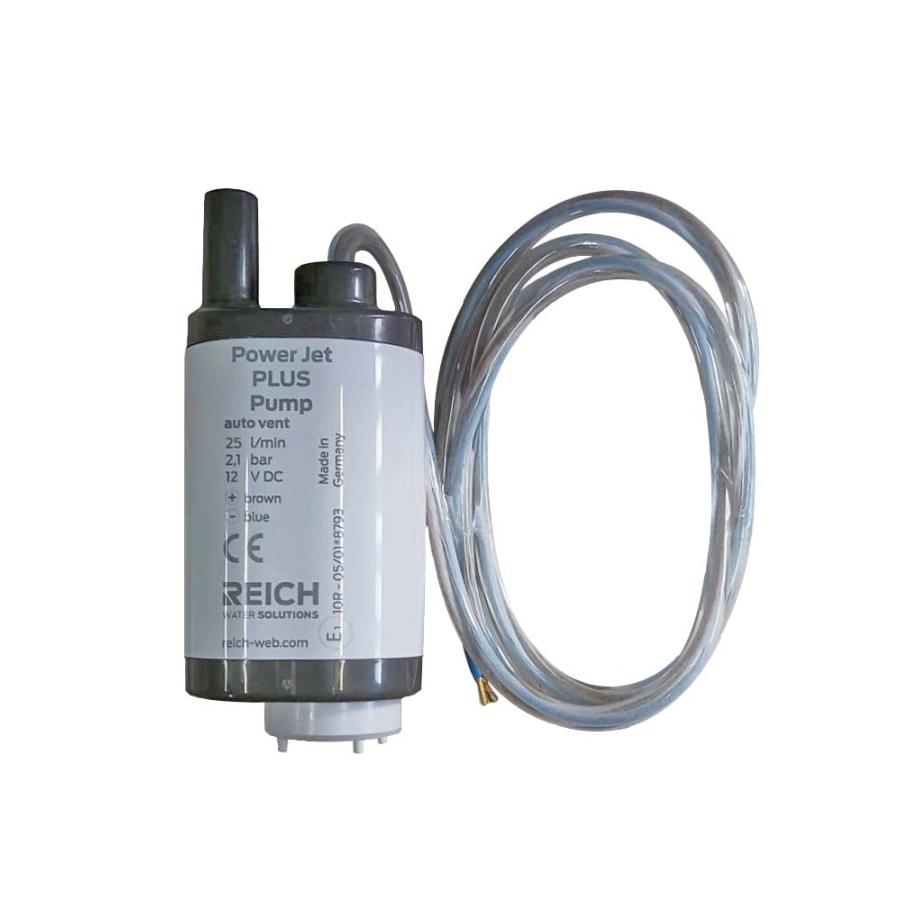 未使用品 420mm水冷システム ポンプ・タンク付き Reich Power Jet水中ポンプ 12V用 外径φ54 X 125mm 25L/分 汎用商品
