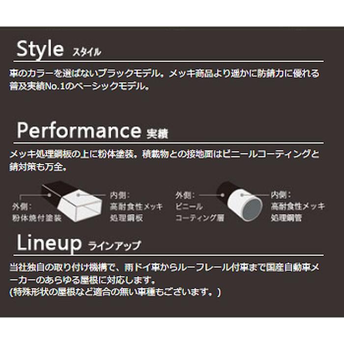 ※個人宅配送/他商品同時注文不可200系ハイエース標準ボディハイルーフ[2004.8〜]TUFREQ-P+シリーズキャリア[長さ2930mmｘ幅1330mmｘ全高100ｍm]品番PH200 | 精興工業 | 03