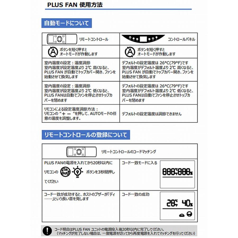 RV PLUS FAN (シェード,LED,リモコン付き)【開口寸法/355×355mmモデル