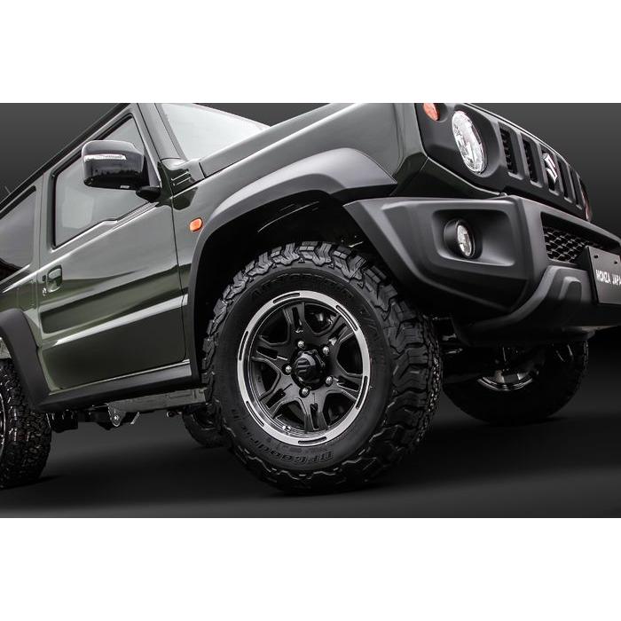 ジムニーに！15インチ6J PCD139.7 5穴 アルミシエラ ジープ