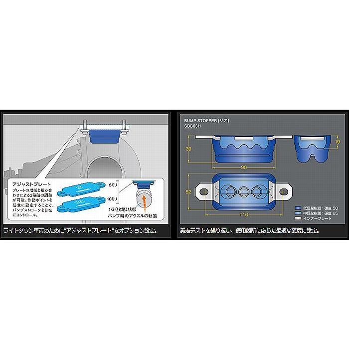 200系 ハイエース2/4WD 玄武 ゲンブ Genbリア薄型バンプストッパー