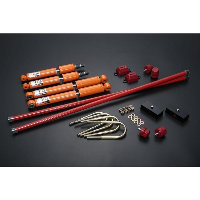 38mmダウン200系ハイエース2/4WD用RimサスペンションキットコニーSTR.T