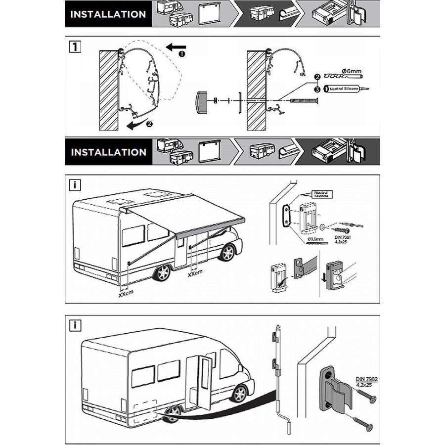 THULE（スーリー） 横幅2.32mモデルTHULE スーリー製Omnistorサイド