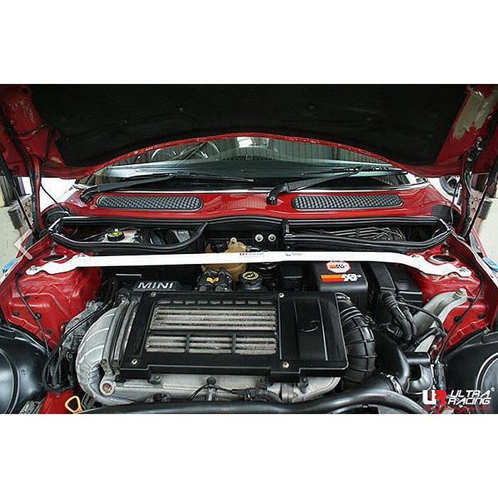 MINI r53 GH-RE16 フロント カーボンストラット タワーバー MINI R50/R53(RE16）ULTRA RACINGウルトラレーシング