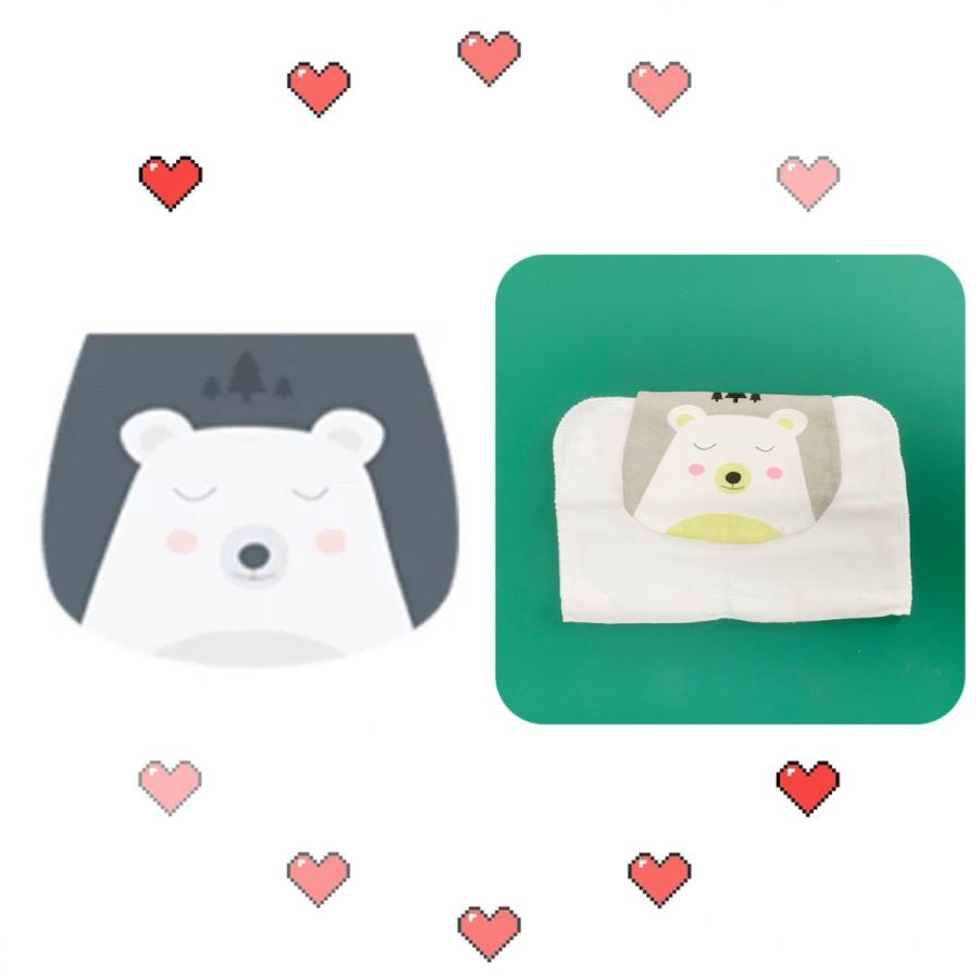３枚以上送料無料　汗取りパッド ガーゼ 赤ちゃん ベビー 小物 新生児 吸水 お昼寝 お出かけ 夏 汗 汗っかき 快適 かわいい　女の子　男の子　出産お祝い |  | 03