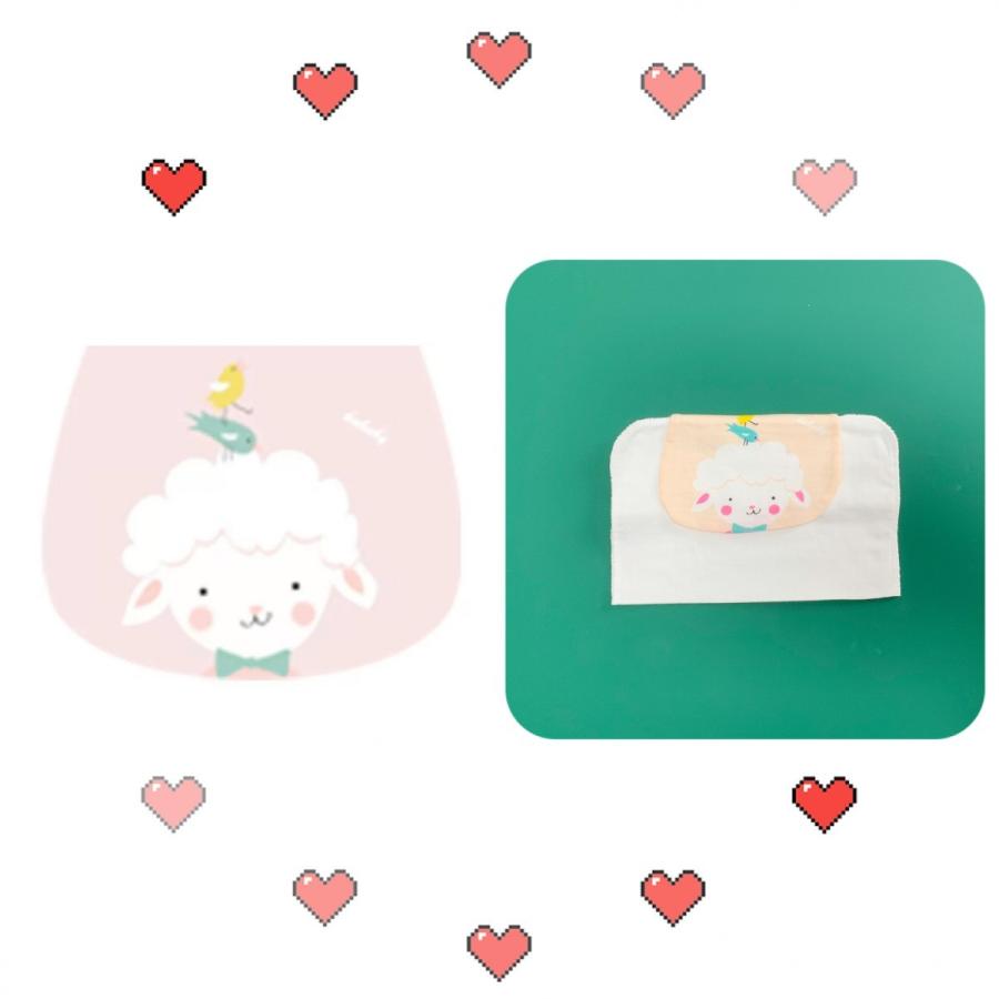 ３枚以上送料無料　汗取りパッド ガーゼ 赤ちゃん ベビー 小物 新生児 吸水 お昼寝 お出かけ 夏 汗 汗っかき 快適 かわいい　女の子　男の子　出産お祝い |  | 07