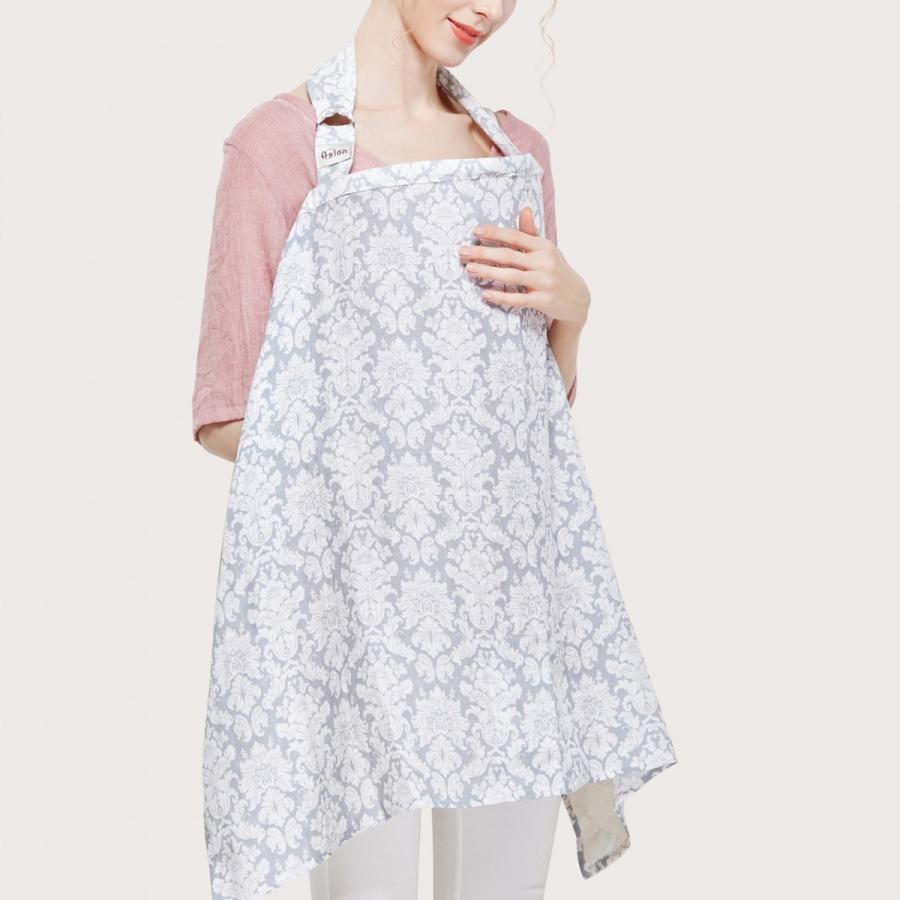授乳ケープ マタニティ　授乳カバー ワイヤー入り かわいい おしゃれ 携帯ポーチ付き　ベビー用品 赤ちゃん　 コットン100％ 目隠し 夏 |  | 04
