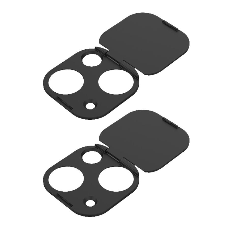 カメラレンズカバー 開閉式 2枚セット iphone13 iphone13mini