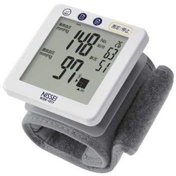 【絶品】 《毎日使うものだから 装着が楽 持ち運びも楽》NISSEI ESH合格品 柔らかい 手首式デジタル血圧計WSK-1011