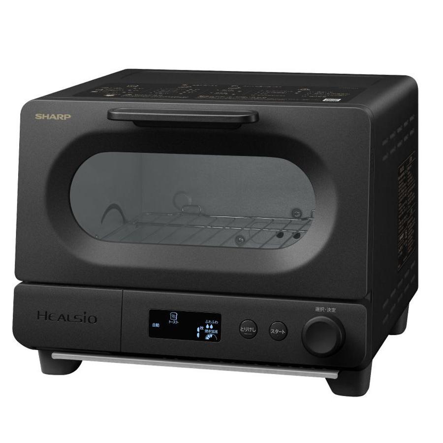 シャープ ウォーターオーブントースターAX-WT1-Bブラックの画像