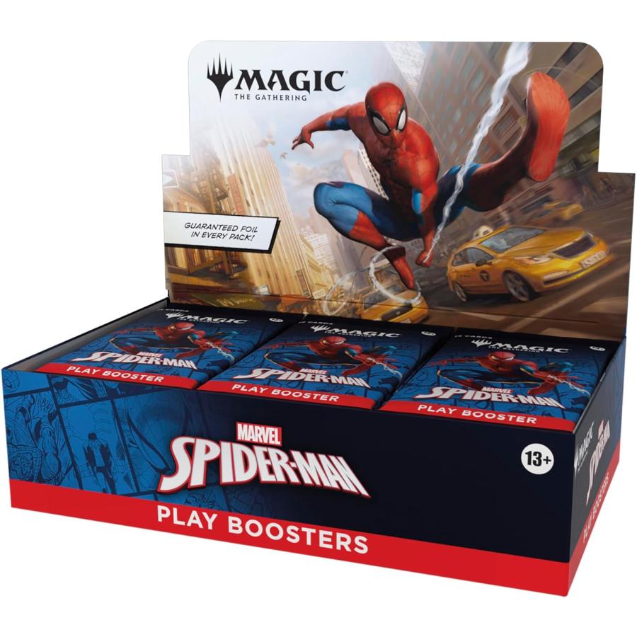 MTG スパイダーマン 日本語版 4boxセット　新品未開封シュリンク付き 9月26日発売 予約 マジック：ザ・ギャザリング マーベル