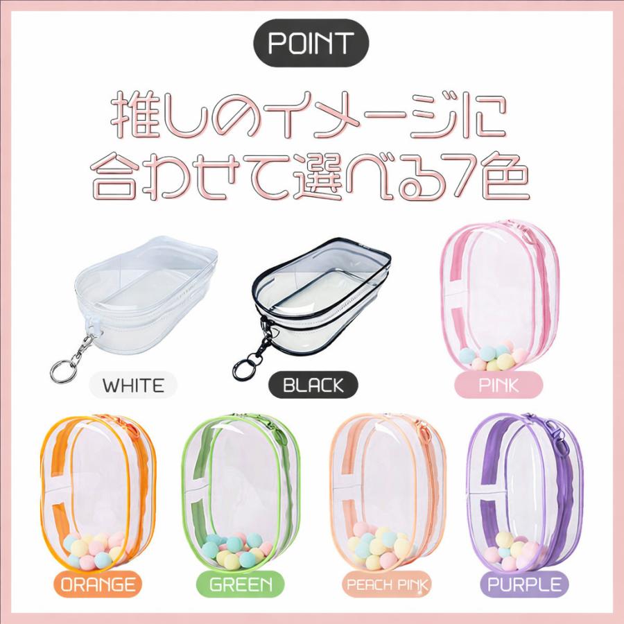 ラブブ ソフトケース 推し活 ぬいぐるみ アクスタ収納 クリアケース