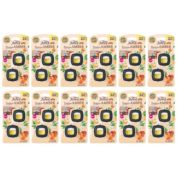 12個セット/1ケース】ファブリーズイージークリップパッションアンバー 