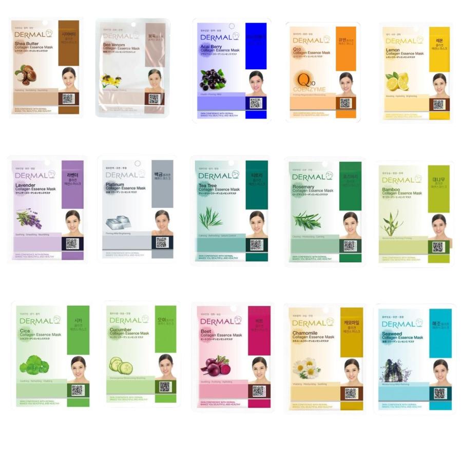 選べるダーマルシートマスク 3ヶ月分セット】フェイスマスク 90枚