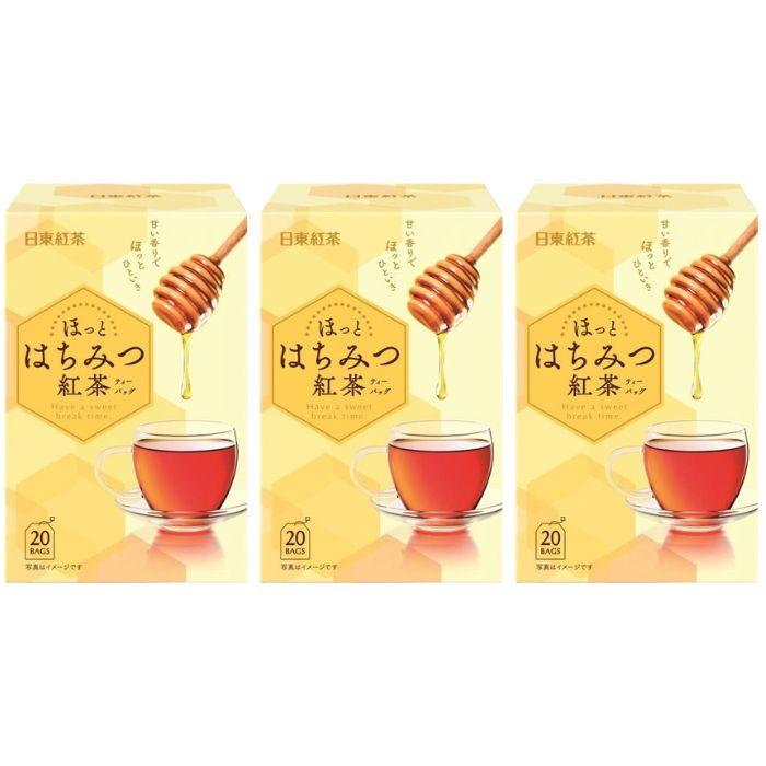 3個セット】はちみつ紅茶 ティーバッグ 日東紅茶 甘い リラックス ご