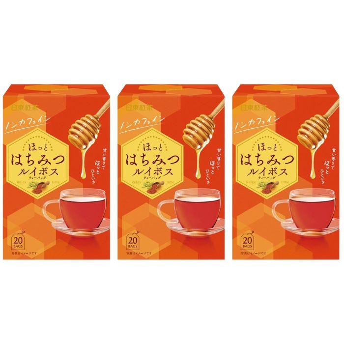 3個セット】はちみつルイボス ティーバッグ 日東紅茶 ノンカフェイン