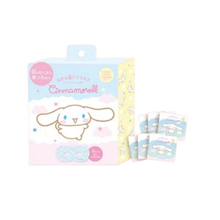 1箱6枚入り】ながら温アイマスク【シナモロール】ホットアイマスク