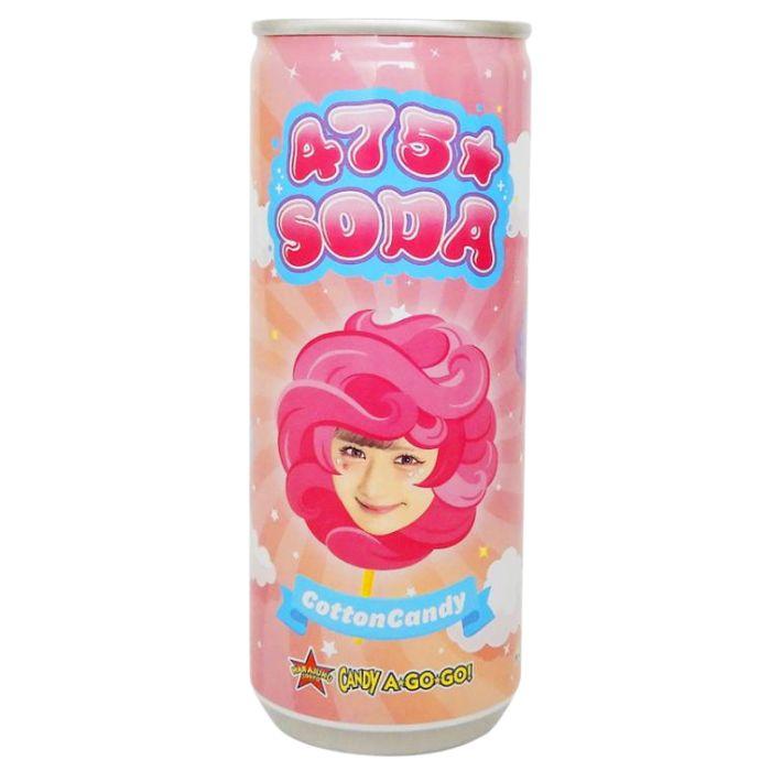 475☆SODA【コットンキャンディ味】しなこちゃん 缶ジュース コラボ