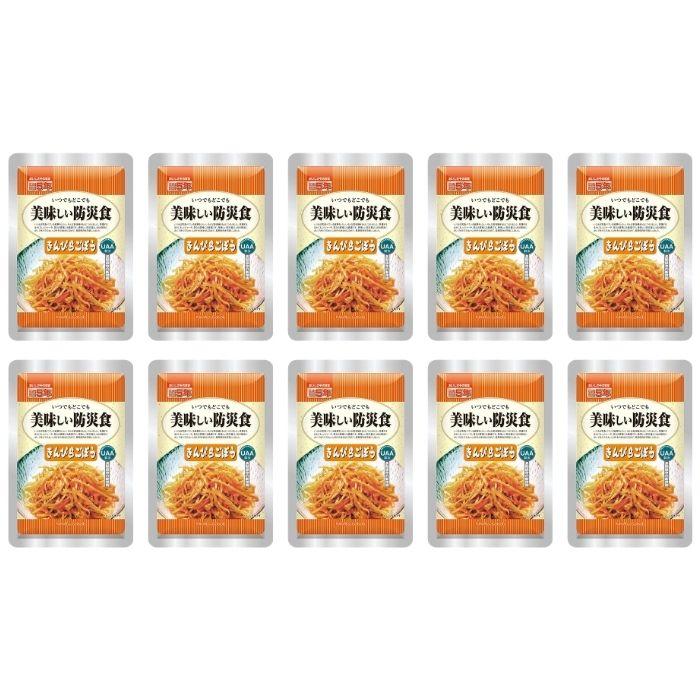 10個セット】アルファフーズ UAA食品 きんぴらごぼう 75g 美味しい防災