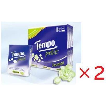 2セット特価 TEMPO テンポ ティッシュ 18個×2 ジャスミン Jasmine