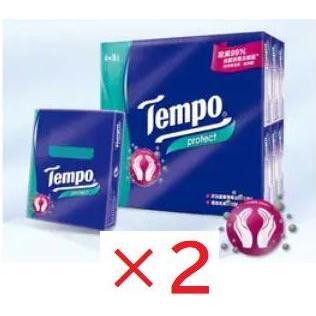 2セット特価 TEMPO テンポ ティッシュ 18個入×2 プロテクト Protect
