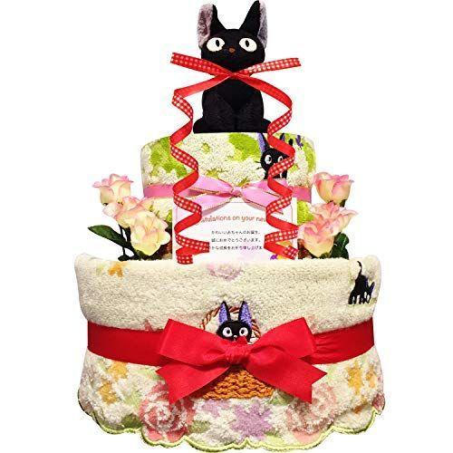 KanonBabys おむつケーキ 女の子 スーパーSALE デポー セール期間限定 ジジ Sサイズ 2段 出産祝い 3001