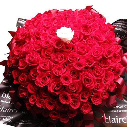 プロポーズ 花束風 バラ 108本 花束 アレンジメント プレゼント バラ プリザーブドフラワー 108輪使用