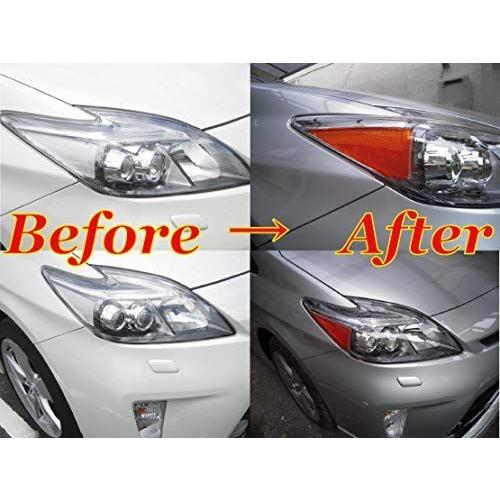 30系プリウス後期型用USヘッドライト調シール北米仕様（LEDヘッド