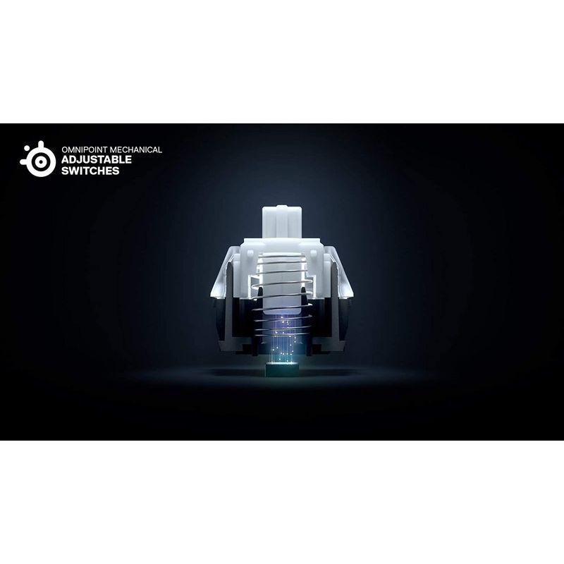 SteelSeries ゲーミングキーボード 有線 日本語配列 磁気ホール効果センサー OmniPointスイッチ 有機ELディスプレイ搭載 ゲーミングキーボード 有線 日本語配列 磁気ホール効果センサー OmniPointスイッチ 有機ELディスプレイ搭載