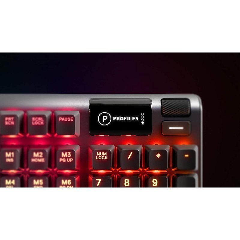 SteelSeries ゲーミングキーボード 有線 日本語配列 磁気ホール効果センサー OmniPointスイッチ 有機ELディスプレイ搭載 ゲーミングキーボード 有線 日本語配列 磁気ホール効果センサー OmniPointスイッチ 有機ELディスプレイ搭載