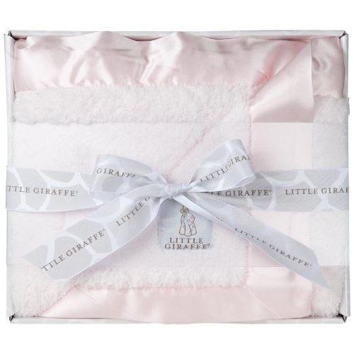 Little Giraffe(リトルジラフ) Chenille Baby Blanket シェニールベビーブランケットBOX入り ピンク