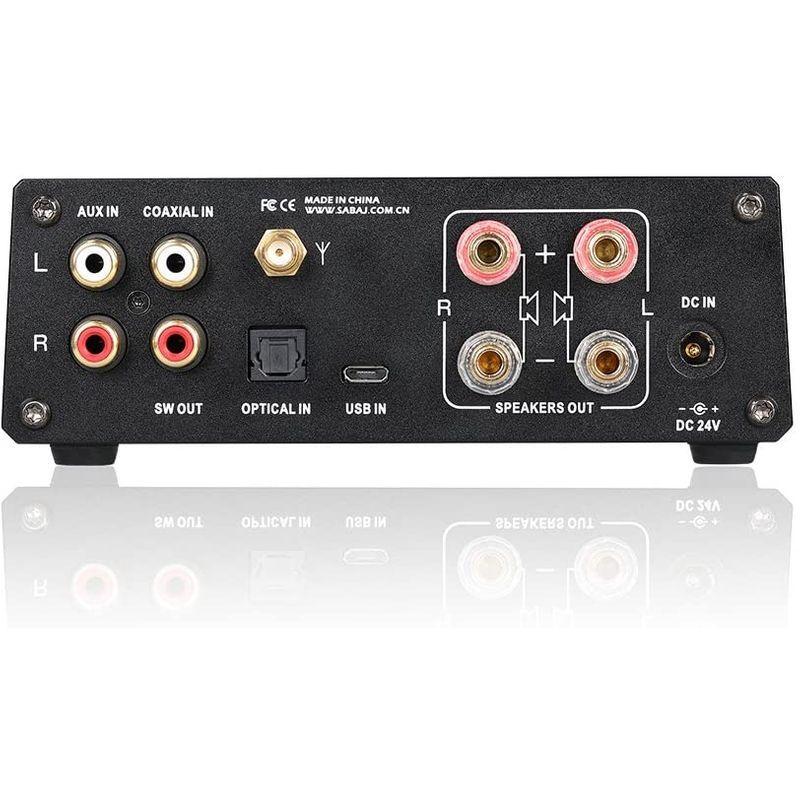 本日価格！！ Sabaj A4 ステレオ デジタル パワーアンプ 小型 ヘッドホンアンプ搭載/bluetooth付き プリメインアンプ 【C2171731707】(12766円)