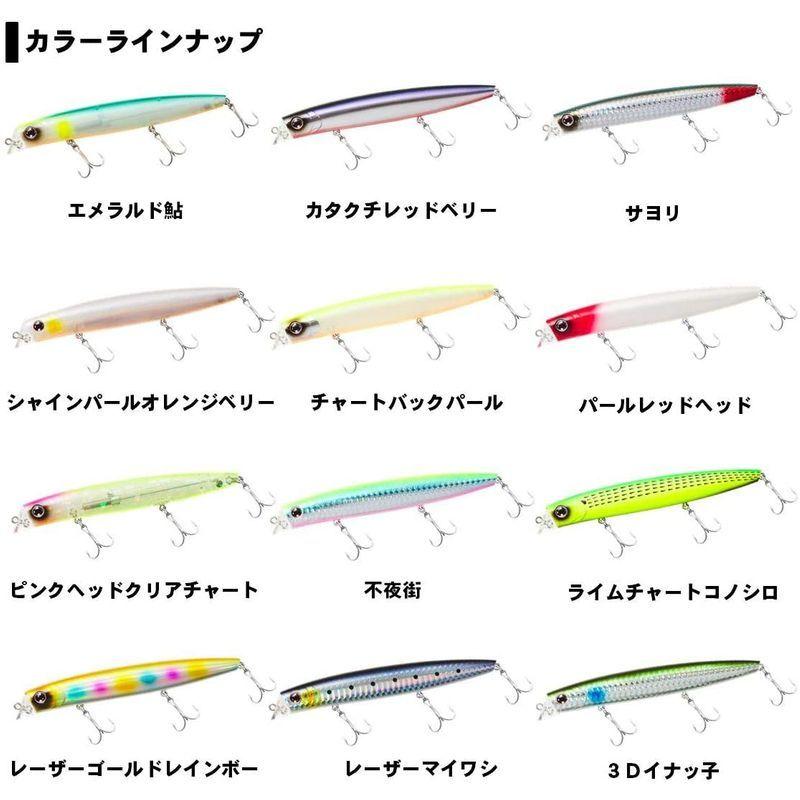 ダイワ Daiwa シーバス ミノー モアザン クロスカウンター 125f チャートバックパール ルアー 結婚祝い