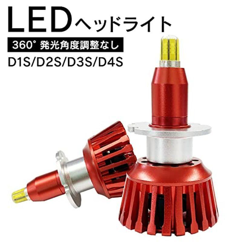 コーフル 360度全面発光 新型 LED D1/D2/D3/D4 ヘッドライト NISSAN
