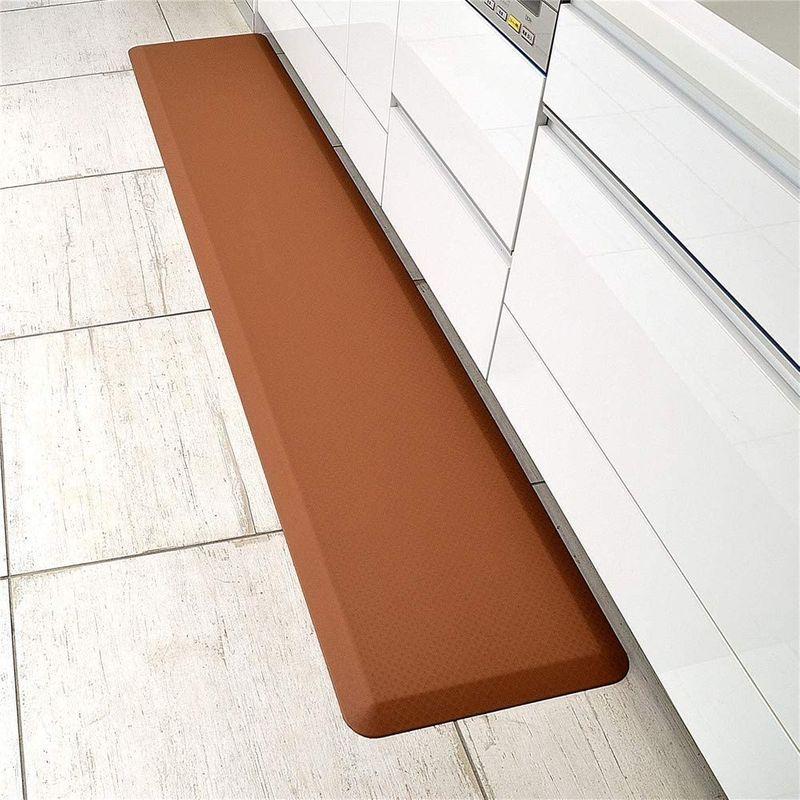 アシイイネ 疲労軽減マット 240cmサイズ 高反発 キッチンマット 拭ける 足が楽 衝撃吸収 長さ240cm×幅45cm×厚み2cm (4 疲労軽減マット 240cmサイズ 高反発 キッチンマット 拭ける 足が楽 衝撃吸収 長さ240cm×幅45cm×厚み2cm