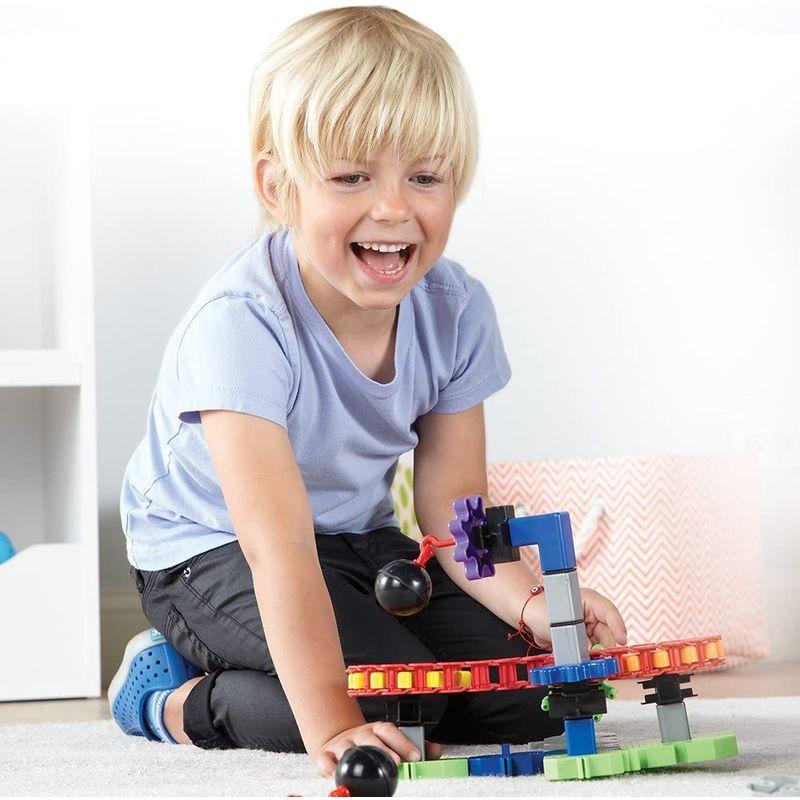 ラーニング リソーシズ カラフルギアブロック マシン イン モーション LER9227 リソーシズ カラフルギアブロック マシン イン モーション LER9227