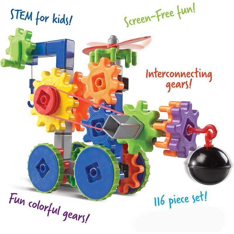 ラーニング リソーシズ カラフルギアブロック マシン イン モーション LER9227 リソーシズ カラフルギアブロック マシン イン モーション LER9227