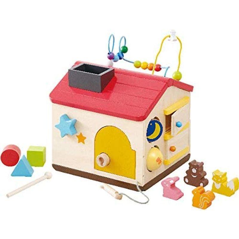 エド・インター 木のおもちゃ ようこそ森のわくわくハウス（1歳から） インター 木のおもちゃ 1歳から