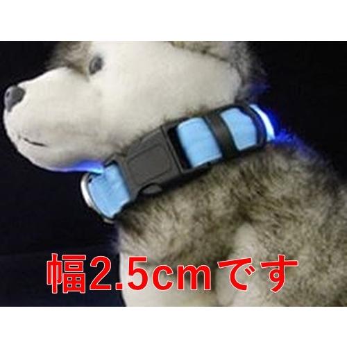 犬 首輪 光る LEDライト（XS,S）犬用 小型犬  犬 猫 ペット 夜間のお散歩に 安全 安心 防犯｜rin-shop｜06