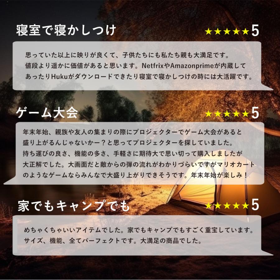 カベーニ プロジェクター 小型 家庭用 天井 壁 Bluetooth WiFi スマホ 軽量 HDMI モバイルプロジェクター 小型 iPhone ミニプロジェクター 三脚 ホームシアター | UENO-mono | 17