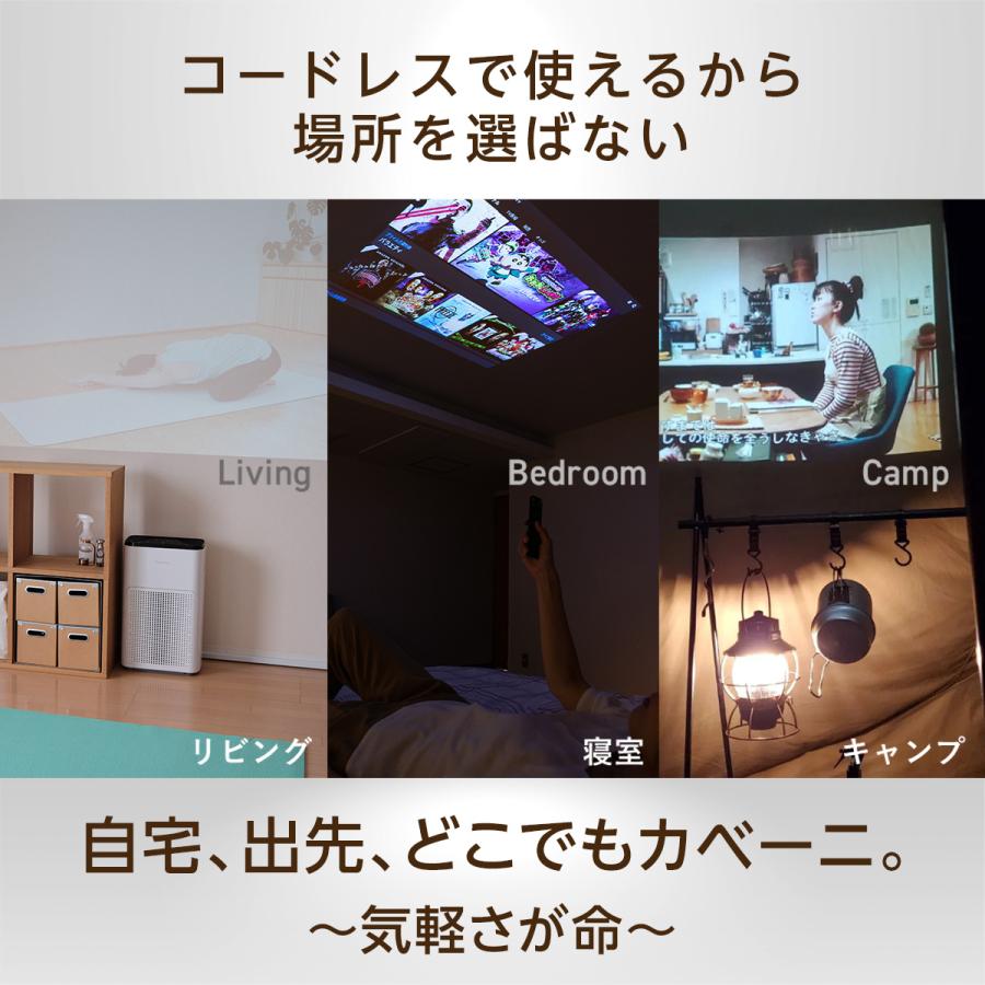 UENO-mono カベーニPRO プロジェクター 小型 家庭用 天井 DVD UENO-mono カベーニPRO プロジェクター 小型 家庭用 天井 DVD