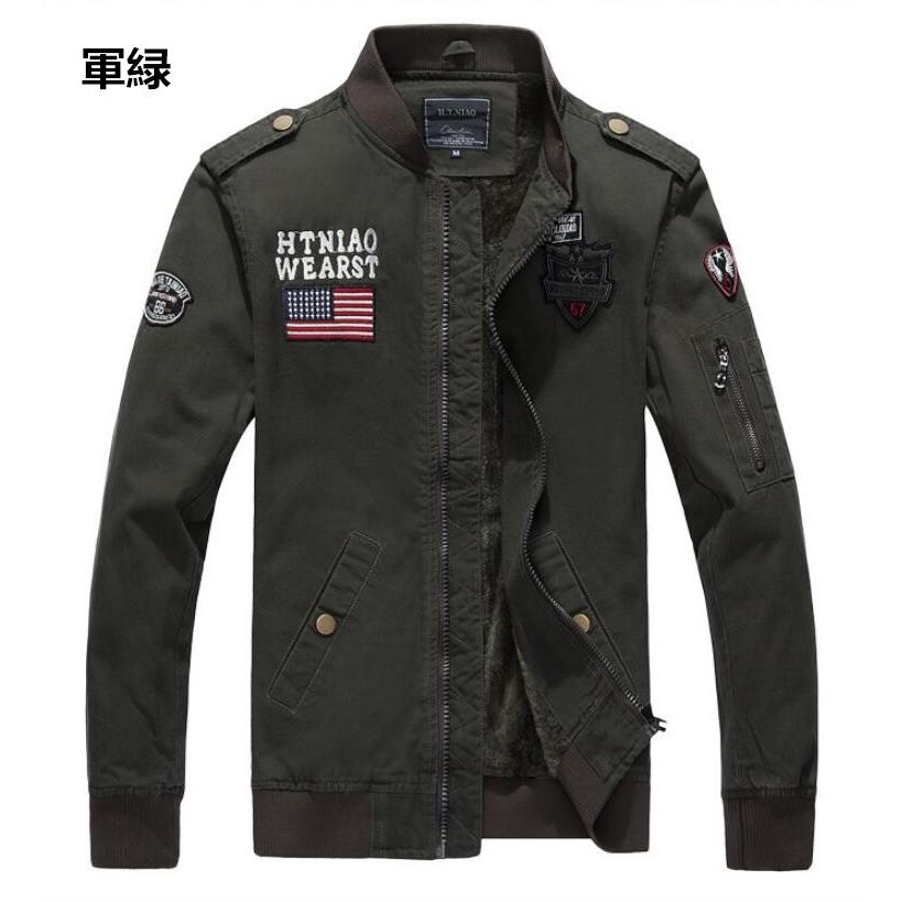 ライダースジャケットメンズ ミリタリージャケットアウター 裏ボア付き 