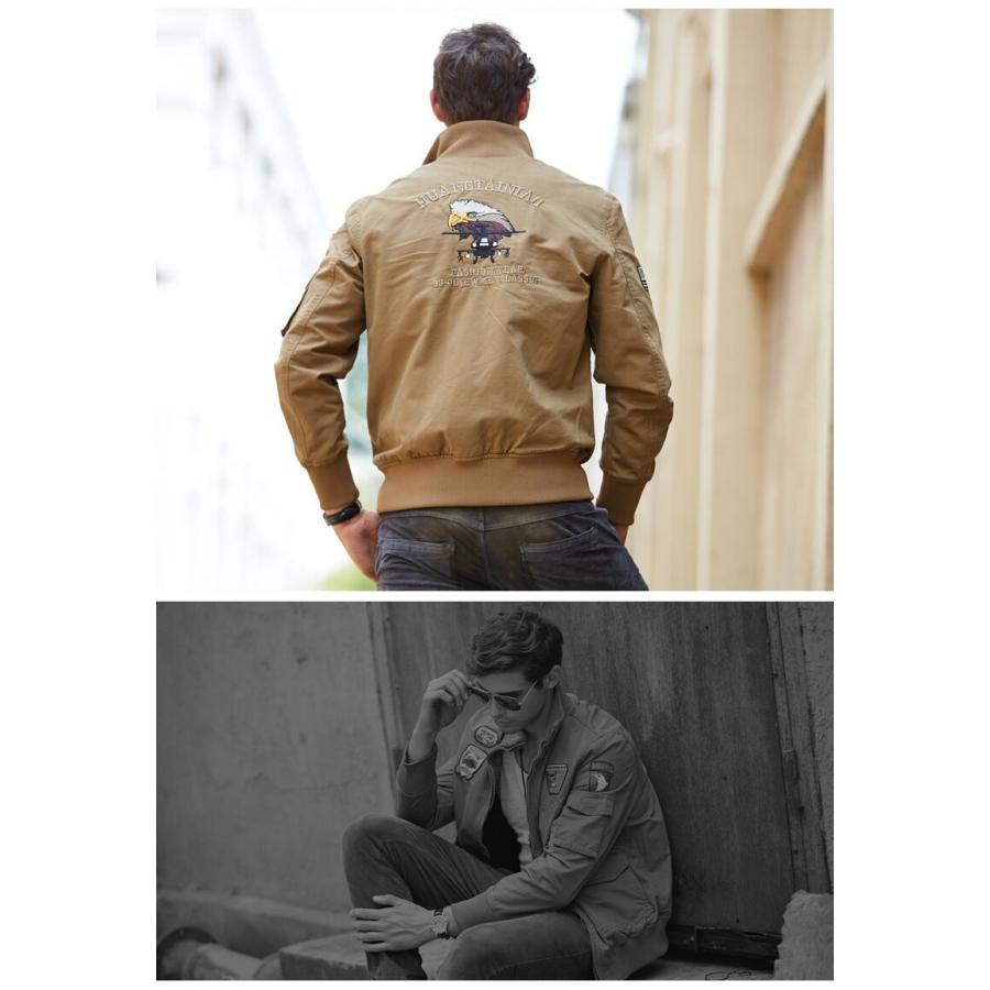 ミリタリージャケット フライトジャケットメンズ アウター フライト