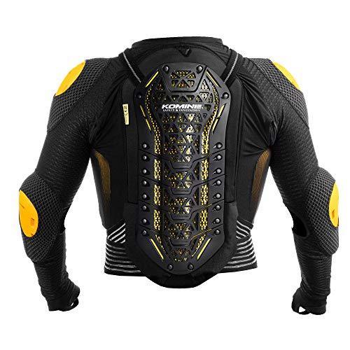 コミネ(KOMINE) バイク用 CEレベル2セーフティジャケット ブラック L SK-823 CE規格レベル2 プロテクターの画像