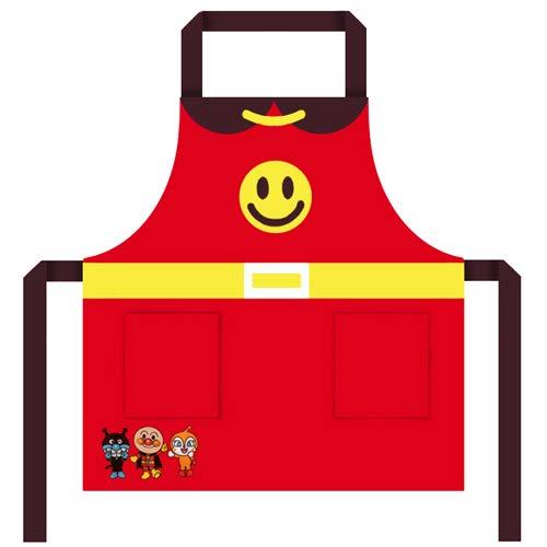 サロンジェ エプロン アンパンマン バンダイ 02920-01 なりきり レッド
