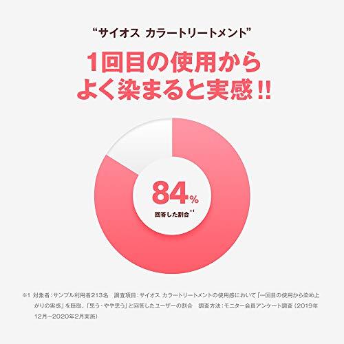 サイオスカラートリートメント アッシュブラック〔たった1回で白髪が染まる 簡単時短〕 180g｜rina812shop｜03